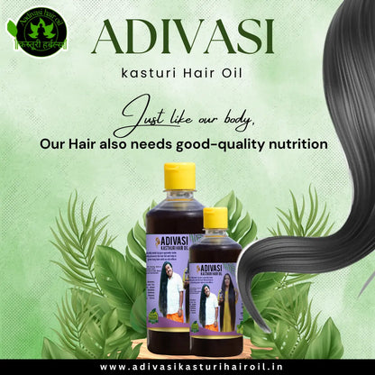 Adivasi Kasturi Hair Oil (4.9 ⭐⭐⭐⭐⭐ 18,473 REVIEWS) Globally